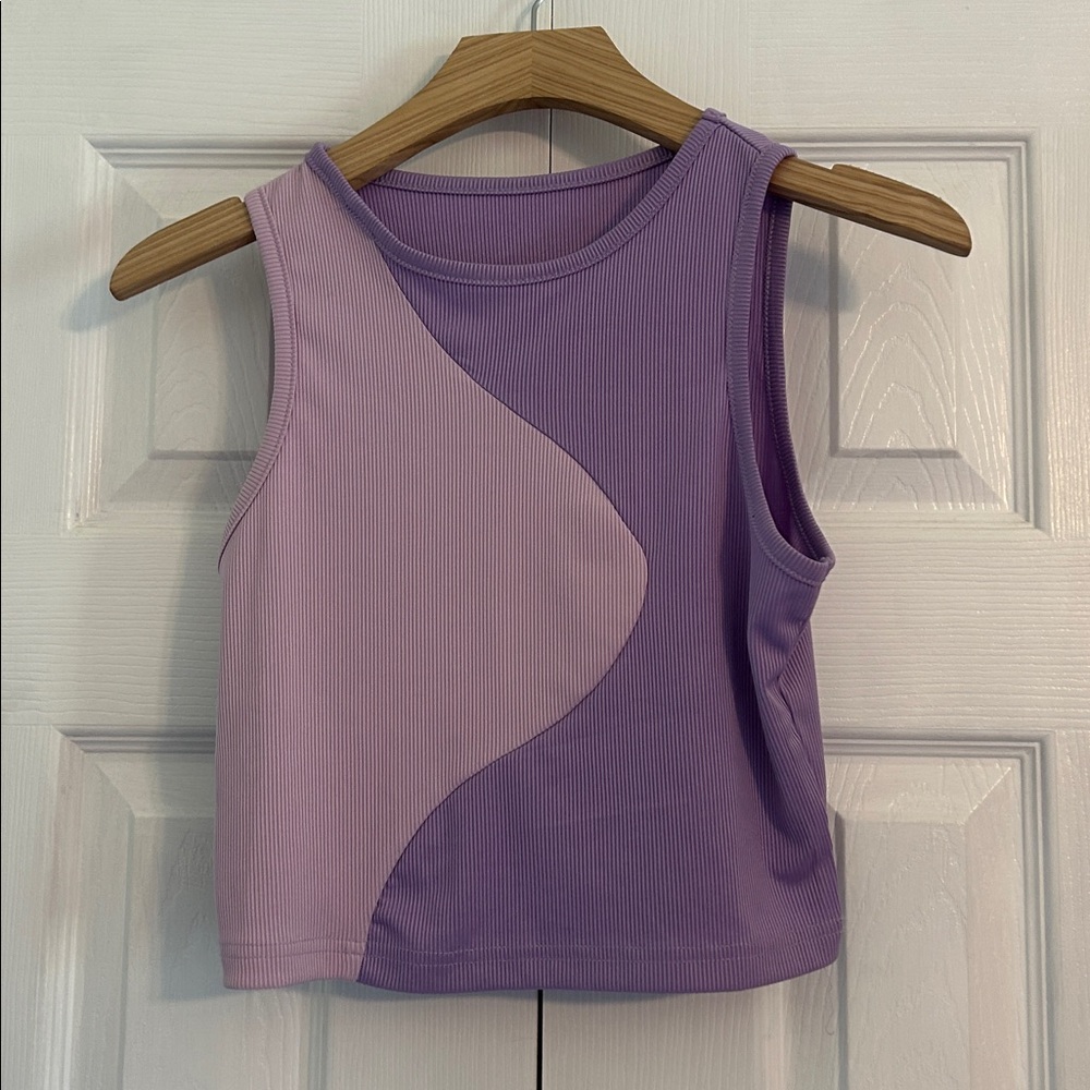SHEIN Lavender Sleeveless Top